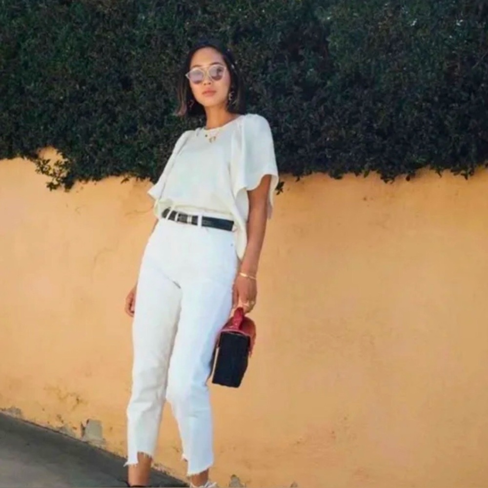 Topshop Straight Leg Jeans